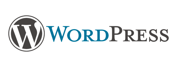 logo de WordPress gestor de contenidos web